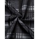 Plus Size Formal Men'S Dress Black Grey Checks Plaids Button Up Dress Shirt, Mature Elegant Top For Wedding/business/dating Plus Size Formal Men'S Dress Black Grey Checks Plaids Button Up Dress Shirt, Mature Elegant Top For Wedding/business/dating