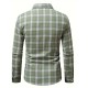 Plus Size Men's Plaid Shirt Oversized Long Sleeve Shirt For Fall Winter, Men's Clothing Plus Size Men's Plaid Shirt Oversized Long Sleeve Shirt For Fall Winter, Men's Clothing
