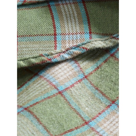 Plus Size Men's Plaid Shirt Oversized Long Sleeve Shirt For Fall Winter, Men's Clothing Plus Size Men's Plaid Shirt Oversized Long Sleeve Shirt For Fall Winter, Men's Clothing