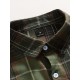 Plus Size Men's Plaid Shirt Oversized Long Sleeve Shirt For Fall Winter, Men's Clothing Plus Size Men's Plaid Shirt Oversized Long Sleeve Shirt For Fall Winter, Men's Clothing