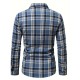 Plus Size Men's Plaid Shirt Oversized Long Sleeve Shirt For Fall Winter, Men's Clothing Plus Size Men's Plaid Shirt Oversized Long Sleeve Shirt For Fall Winter, Men's Clothing