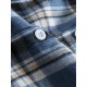 Plus Size Men's Plaid Shirt Oversized Long Sleeve Shirt For Fall Winter, Men's Clothing Plus Size Men's Plaid Shirt Oversized Long Sleeve Shirt For Fall Winter, Men's Clothing