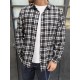 Plus Size Men's Plaid Shirt Oversized Long Sleeve Shirt For Fall Winter, Men's Clothing Plus Size Men's Plaid Shirt Oversized Long Sleeve Shirt For Fall Winter, Men's Clothing