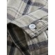 Plus Size Men's Plaid Shirt Oversized Long Sleeve Shirt For Fall Winter, Men's Clothing Plus Size Men's Plaid Shirt Oversized Long Sleeve Shirt For Fall Winter, Men's Clothing