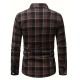 Plus Size Men's Plaid Shirt Oversized Long Sleeve Shirt For Fall Winter, Men's Clothing Plus Size Men's Plaid Shirt Oversized Long Sleeve Shirt For Fall Winter, Men's Clothing