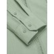 1pc Men'S Casual Crew Neck Long Sleeve Button Down Shirt - Solid Color Rayon/Viscose Blend, Non-Stretch Fabric, Woven Cuban Guayabera Beach Shirt for Spring/Fall, Plus Size 1pc Men'S Casual Crew Neck Long Sleeve Button Down Shirt - Solid Color Rayon/Viscose Blend, Non-Stretch Fabric, Woven Cuban Guayabera Beach Shirt for Spring/Fall, Plus Size