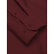 1pc Men'S Casual Crew Neck Long Sleeve Button Down Shirt - Solid Color Rayon/Viscose Blend, Non-Stretch Fabric, Woven Cuban Guayabera Beach Shirt for Spring/Fall, Plus Size 1pc Men'S Casual Crew Neck Long Sleeve Button Down Shirt - Solid Color Rayon/Viscose Blend, Non-Stretch Fabric, Woven Cuban Guayabera Beach Shirt for Spring/Fall, Plus Size