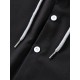 Men's Casual Hooded Shirt - Polyester, Button-Up, Solid Color, Perfect for Spring/Fall, PLUS SIZE Men's Casual Hooded Shirt - Polyester, Button-Up, Solid Color, Perfect for Spring/Fall, PLUS SIZE