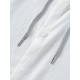 Men's Casual Hooded Shirt - Polyester, Button-Up, Solid Color, Perfect for Spring/Fall, PLUS SIZE Men's Casual Hooded Shirt - Polyester, Button-Up, Solid Color, Perfect for Spring/Fall, PLUS SIZE