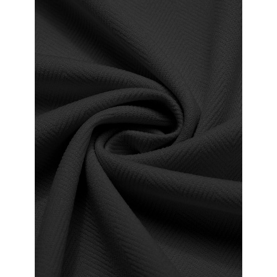 Men'S Long Sleeve Casual Button-Down Shirt - Solid Color, Non-Stretch Knit Fabric, Regular Fit, Wrinkle Free Polyester Shirt for Adult Men - Spring/Fall Basics with Button Details, Plus Size Men'S Long Sleeve Casual Button-Down Shirt - Solid Color, Non-Stretch Knit Fabric, Regular Fit, Wrinkle Free Polyester Shirt for Adult Men - Spring/Fall Basics with Button Details, Plus Size