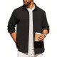 Men'S Overshirt Shacket Jacket Mens Textured Button Down Long Sleeve Shirts Fashion Jacket, Plus Size Men'S Overshirt Shacket Jacket Mens Textured Button Down Long Sleeve Shirts Fashion Jacket, Plus Size