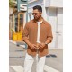 Men'S Overshirt Shacket Jacket Mens Textured Button Down Long Sleeve Shirts Fashion Jacket, Plus Size Men'S Overshirt Shacket Jacket Mens Textured Button Down Long Sleeve Shirts Fashion Jacket, Plus Size