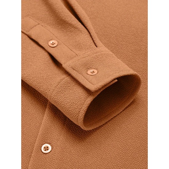 Men'S Overshirt Shacket Jacket Mens Textured Button Down Long Sleeve Shirts Fashion Jacket, Plus Size Men'S Overshirt Shacket Jacket Mens Textured Button Down Long Sleeve Shirts Fashion Jacket, Plus Size