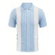 1pc Men'S Casual Knit Polo Shirt - Polyester Short Sleeve Lapel Collar, Slight Stretch Solid Color, Button Down Beach Top for Spring/Summer/Fall, Plus Size 1pc Men'S Casual Knit Polo Shirt - Polyester Short Sleeve Lapel Collar, Slight Stretch Solid Color, Button Down Beach Top for Spring/Summer/Fall, Plus Size