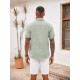 Men's Short Sleeve Casual Shirts Summer Beach Shirts Button Down Shirts Vacation Wedding Shirts with Pocket Men's Short Sleeve Casual Shirts Summer Beach Shirts Button Down Shirts Vacation Wedding Shirts with Pocket