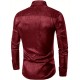 Men's Long Sleeve Paisley Button Down Shirts Floral Print Shirt For Wedding Party Prom Men's Long Sleeve Paisley Button Down Shirts Floral Print Shirt For Wedding Party Prom