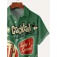 Plus Size Mens Hawaiian Shirt - Classic Lapel, Vintage Cocktail Print, Short Sleeve, Button Down, Chest Pocket - Perfect for Tropical Vacations and Outdoor Adventures Plus Size Mens Hawaiian Shirt - Classic Lapel, Vintage Cocktail Print, Short Sleeve, Button Down, Chest Pocket - Perfect for Tropical Vacations and Outdoor Adventures