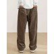 Men's Casual Loose Fit Corduroy Sweatpants, Lightweight Comfy Pants For Sport And Casual Wear, Outdoor Cloth Men's Casual Loose Fit Corduroy Sweatpants, Lightweight Comfy Pants For Sport And Casual Wear, Outdoor Cloth