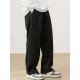 Men's Casual Loose Fit Corduroy Sweatpants, Lightweight Comfy Pants For Sport And Casual Wear, Outdoor Cloth Men's Casual Loose Fit Corduroy Sweatpants, Lightweight Comfy Pants For Sport And Casual Wear, Outdoor Cloth