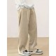 Men's Casual Loose Fit Corduroy Sweatpants, Lightweight Comfy Pants For Sport And Casual Wear, Outdoor Cloth Men's Casual Loose Fit Corduroy Sweatpants, Lightweight Comfy Pants For Sport And Casual Wear, Outdoor Cloth