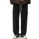 Men's Casual Cargo Pants with Drawstring Waist - Stretch Corduroy, Flap Pockets for Outdoor & Work Men's Casual Cargo Pants with Drawstring Waist - Stretch Corduroy, Flap Pockets for Outdoor & Work
