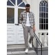 Men'S Cotton Blend Jogger Pants, Casual Drawstring Trousers, Skinny Fit, with Pockets, Slight Stretch, for All-Season Wear, Weekend Casual Style Men'S Cotton Blend Jogger Pants, Casual Drawstring Trousers, Skinny Fit, with Pockets, Slight Stretch, for All-Season Wear, Weekend Casual Style