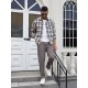 Men'S Cotton Blend Jogger Pants, Casual Drawstring Trousers, Skinny Fit, with Pockets, Slight Stretch, for All-Season Wear, Weekend Casual Style Men'S Cotton Blend Jogger Pants, Casual Drawstring Trousers, Skinny Fit, with Pockets, Slight Stretch, for All-Season Wear, Weekend Casual Style