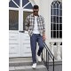 Men'S Cotton Blend Jogger Pants, Casual Drawstring Trousers, Skinny Fit, with Pockets, Slight Stretch, for All-Season Wear, Weekend Casual Style Men'S Cotton Blend Jogger Pants, Casual Drawstring Trousers, Skinny Fit, with Pockets, Slight Stretch, for All-Season Wear, Weekend Casual Style