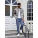 Men'S Cotton Blend Jogger Pants, Casual Drawstring Trousers, Skinny Fit, with Pockets, Slight Stretch, for All-Season Wear, Weekend Casual Style Men'S Cotton Blend Jogger Pants, Casual Drawstring Trousers, Skinny Fit, with Pockets, Slight Stretch, for All-Season Wear, Weekend Casual Style