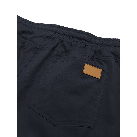 Mens Comfy Stretch Joggers - Elastic Drawstring Waist, Chino Cargo Pockets, Hiking Outdoor Track Sweatpants for Casual Daily Wear - Breathable, Soft, Quick-Drying Fabric Mens Comfy Stretch Joggers - Elastic Drawstring Waist, Chino Cargo Pockets, Hiking Outdoor Track Sweatpants for Casual Daily Wear - Breathable, Soft, Quick-Drying Fabric