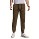 Mens Comfy Stretch Joggers - Elastic Drawstring Waist, Chino Cargo Pockets, Hiking Outdoor Track Sweatpants for Casual Daily Wear - Breathable, Soft, Quick-Drying Fabric Mens Comfy Stretch Joggers - Elastic Drawstring Waist, Chino Cargo Pockets, Hiking Outdoor Track Sweatpants for Casual Daily Wear - Breathable, Soft, Quick-Drying Fabric