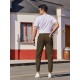 Mens Comfy Stretch Joggers - Elastic Drawstring Waist, Chino Cargo Pockets, Hiking Outdoor Track Sweatpants for Casual Daily Wear - Breathable, Soft, Quick-Drying Fabric Mens Comfy Stretch Joggers - Elastic Drawstring Waist, Chino Cargo Pockets, Hiking Outdoor Track Sweatpants for Casual Daily Wear - Breathable, Soft, Quick-Drying Fabric