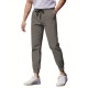 Mens Comfy Stretch Joggers - Elastic Drawstring Waist, Chino Cargo Pockets, Hiking Outdoor Track Sweatpants for Casual Daily Wear - Breathable, Soft, Quick-Drying Fabric Mens Comfy Stretch Joggers - Elastic Drawstring Waist, Chino Cargo Pockets, Hiking Outdoor Track Sweatpants for Casual Daily Wear - Breathable, Soft, Quick-Drying Fabric