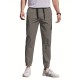 Mens Comfy Stretch Joggers - Elastic Drawstring Waist, Chino Cargo Pockets, Hiking Outdoor Track Sweatpants for Casual Daily Wear - Breathable, Soft, Quick-Drying Fabric Mens Comfy Stretch Joggers - Elastic Drawstring Waist, Chino Cargo Pockets, Hiking Outdoor Track Sweatpants for Casual Daily Wear - Breathable, Soft, Quick-Drying Fabric