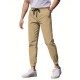 Mens Comfy Stretch Joggers - Elastic Drawstring Waist, Chino Cargo Pockets, Hiking Outdoor Track Sweatpants for Casual Daily Wear - Breathable, Soft, Quick-Drying Fabric Mens Comfy Stretch Joggers - Elastic Drawstring Waist, Chino Cargo Pockets, Hiking Outdoor Track Sweatpants for Casual Daily Wear - Breathable, Soft, Quick-Drying Fabric
