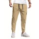 Mens Comfy Stretch Joggers - Elastic Drawstring Waist, Chino Cargo Pockets, Hiking Outdoor Track Sweatpants for Casual Daily Wear - Breathable, Soft, Quick-Drying Fabric Mens Comfy Stretch Joggers - Elastic Drawstring Waist, Chino Cargo Pockets, Hiking Outdoor Track Sweatpants for Casual Daily Wear - Breathable, Soft, Quick-Drying Fabric