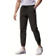 Mens Comfy Stretch Joggers - Elastic Drawstring Waist, Chino Cargo Pockets, Hiking Outdoor Track Sweatpants for Casual Daily Wear - Breathable, Soft, Quick-Drying Fabric Mens Comfy Stretch Joggers - Elastic Drawstring Waist, Chino Cargo Pockets, Hiking Outdoor Track Sweatpants for Casual Daily Wear - Breathable, Soft, Quick-Drying Fabric