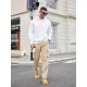 Men's Casual Cargo Pants Relaxed Fit Elastic Waist Work Pant Athletic Jogger Sweatpants with Multi Pockets Men's Casual Cargo Pants Relaxed Fit Elastic Waist Work Pant Athletic Jogger Sweatpants with Multi Pockets
