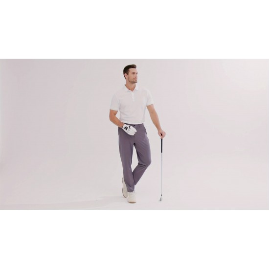 1pc ZUTY Men'S Golf Pants - Solid Color Nylon Sports Style, Skinny Fit, Medium Stretch with 5 Pockets, 4-Way Stretch Fabric, Regular Length, Casual Scene, Suitable for Fall/Winter, Ideal for Golf, Workout, and Athletic Activities 1pc ZUTY Men'S Golf Pants - Solid Color Nylon Sports Style, Skinny Fit, Medium Stretch with 5 Pockets, 4-Way Stretch Fabric, Regular Length, Casual Scene, Suitable for Fall/Winter, Ideal for Golf, Workout, and Athletic Activities