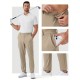 1pc ZUTY Men'S Golf Pants - Solid Color Nylon Sports Style, Skinny Fit, Medium Stretch with 5 Pockets, 4-Way Stretch Fabric, Regular Length, Casual Scene, Suitable for Fall/Winter, Ideal for Golf, Workout, and Athletic Activities 1pc ZUTY Men'S Golf Pants - Solid Color Nylon Sports Style, Skinny Fit, Medium Stretch with 5 Pockets, 4-Way Stretch Fabric, Regular Length, Casual Scene, Suitable for Fall/Winter, Ideal for Golf, Workout, and Athletic Activities