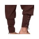 Men's Viking Renaissance-Inspired Casual Pants with Drawstring Waist and Tapered Legs - Solid Color, Polyester, Machine Washable Men's Viking Renaissance-Inspired Casual Pants with Drawstring Waist and Tapered Legs - Solid Color, Polyester, Machine Washable