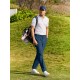 Men's Solid Classic Pants For All Seasons, Casual Comfy Outdoor Trousers As Gift Men's Solid Classic Pants For All Seasons, Casual Comfy Outdoor Trousers As Gift