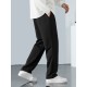 Men's Solid Color Casual Pants With Pockets And Drawstrings, Casual Breathable Pants, Can Be Worn In All Seasons, Suitable For Outdoor Activities Gifts Men's Solid Color Casual Pants With Pockets And Drawstrings, Casual Breathable Pants, Can Be Worn In All Seasons, Suitable For Outdoor Activities Gifts