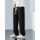Men's Solid Color Casual Pants With Pockets And Drawstrings, Casual Breathable Pants, Can Be Worn In All Seasons, Suitable For Outdoor Activities Gifts Men's Solid Color Casual Pants With Pockets And Drawstrings, Casual Breathable Pants, Can Be Worn In All Seasons, Suitable For Outdoor Activities Gifts